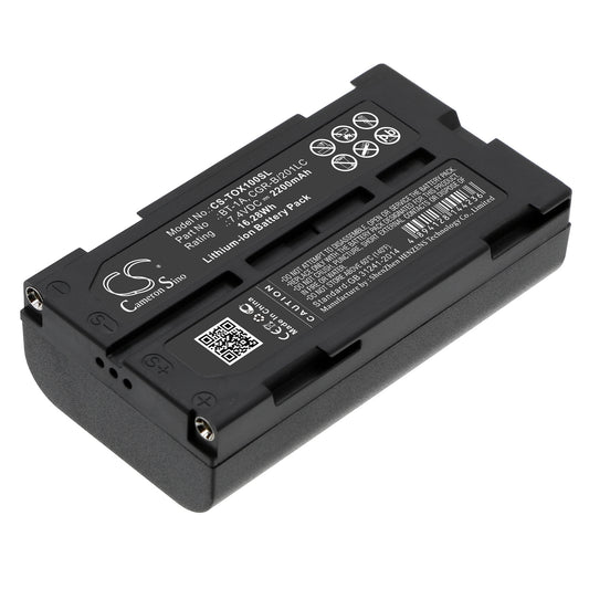 Replacement Battery for Topcon SX-1 – Equipment, Survey, Test – 2200mAh / 7.4V