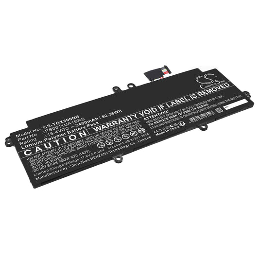 Replacement Battery for Dynabook Portege X30L-J-15K – Notebook, Laptop – 3400mAh / 15.4V