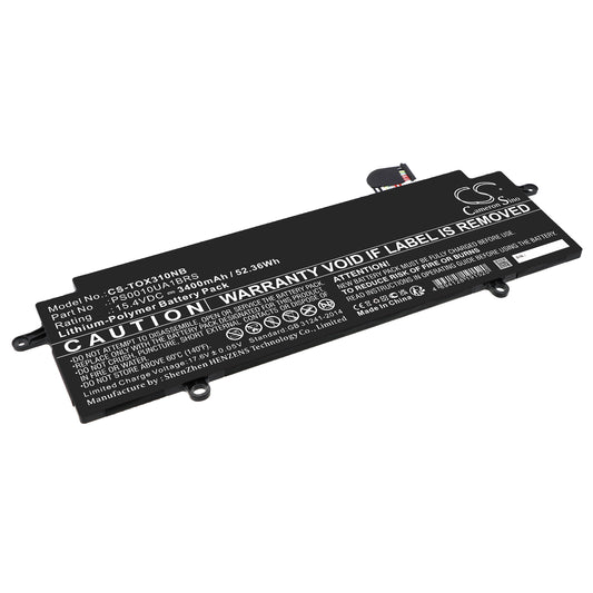 Replacement Battery for Dynabook Portege X30W-K-101 – Notebook, Laptop – 3400mAh / 15.4V