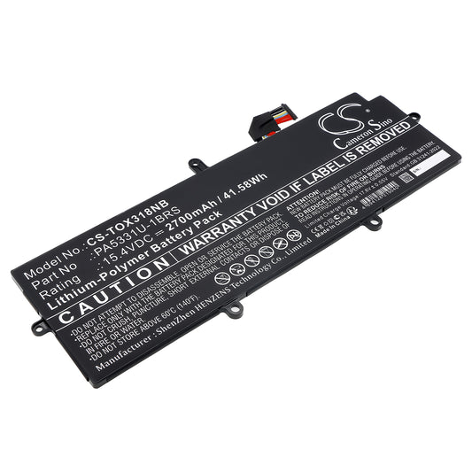 Replacement Battery for Toshiba Dynabook Portege A30 – Notebook, Laptop – 2700mAh / 15.4V