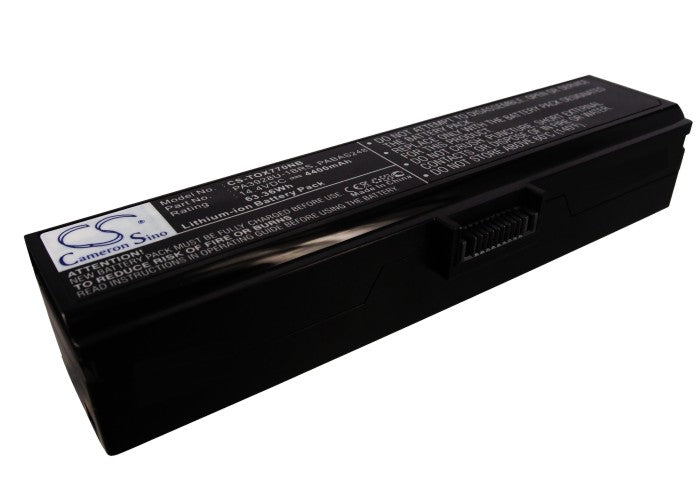 Replacement Battery for Toshiba Qosmio X770 – Notebook, Laptop – 4400mAh / 14.4V - image 1