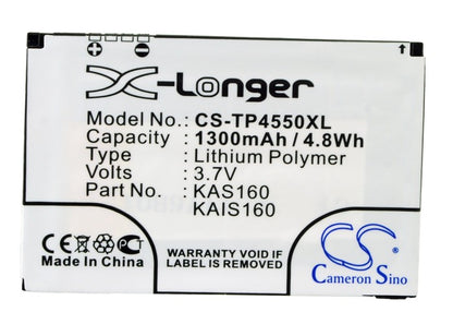Replacement Battery for AT&T | O2 | Vodafone | T-Mobile | HTC 8900 – Mobile, SmartPhone – 1300mAh / 3.7V - image 5