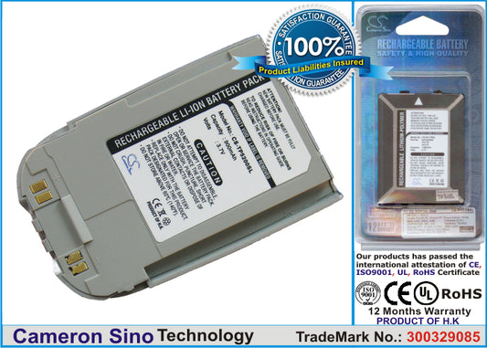 Replacement Battery for LG TP5200 – Mobile, SmartPhone – 1000mAh / 3.7V - image 1