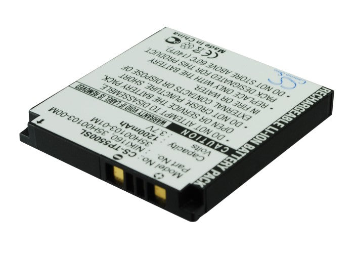 Replacement Battery for NTT DOCOMO  HT1100 – Mobile, SmartPhone – 1200mAh / 4.44Wh / 3.7V