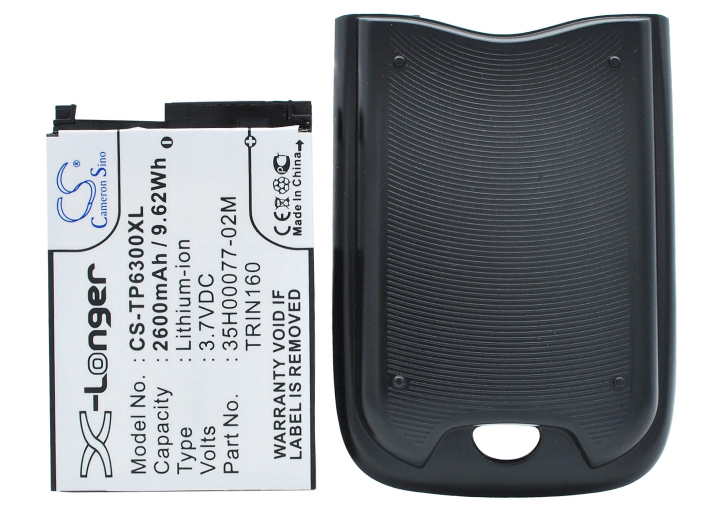 Replacement Battery for O2  XDA Argon – Mobile, SmartPhone – 2600mAh / 9.62Wh / 3.7V