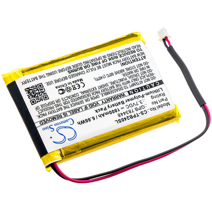 Replacement Battery for Telex Transmitter PB24ND-TX – Wireless Headset – 1800mAh / 3.7V - image 2