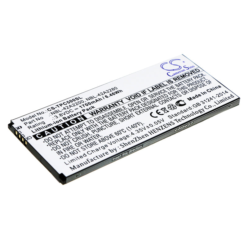 Replacement Battery for TP-Link | Neffos Neffos C5 – Mobile, SmartPhone – 1700mAh / 3.8V - image 1