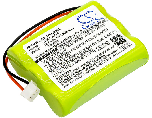 Replacement Battery for TPI HXG-2D – Equipment, Survey, Test – 2000mAh / 3.6V