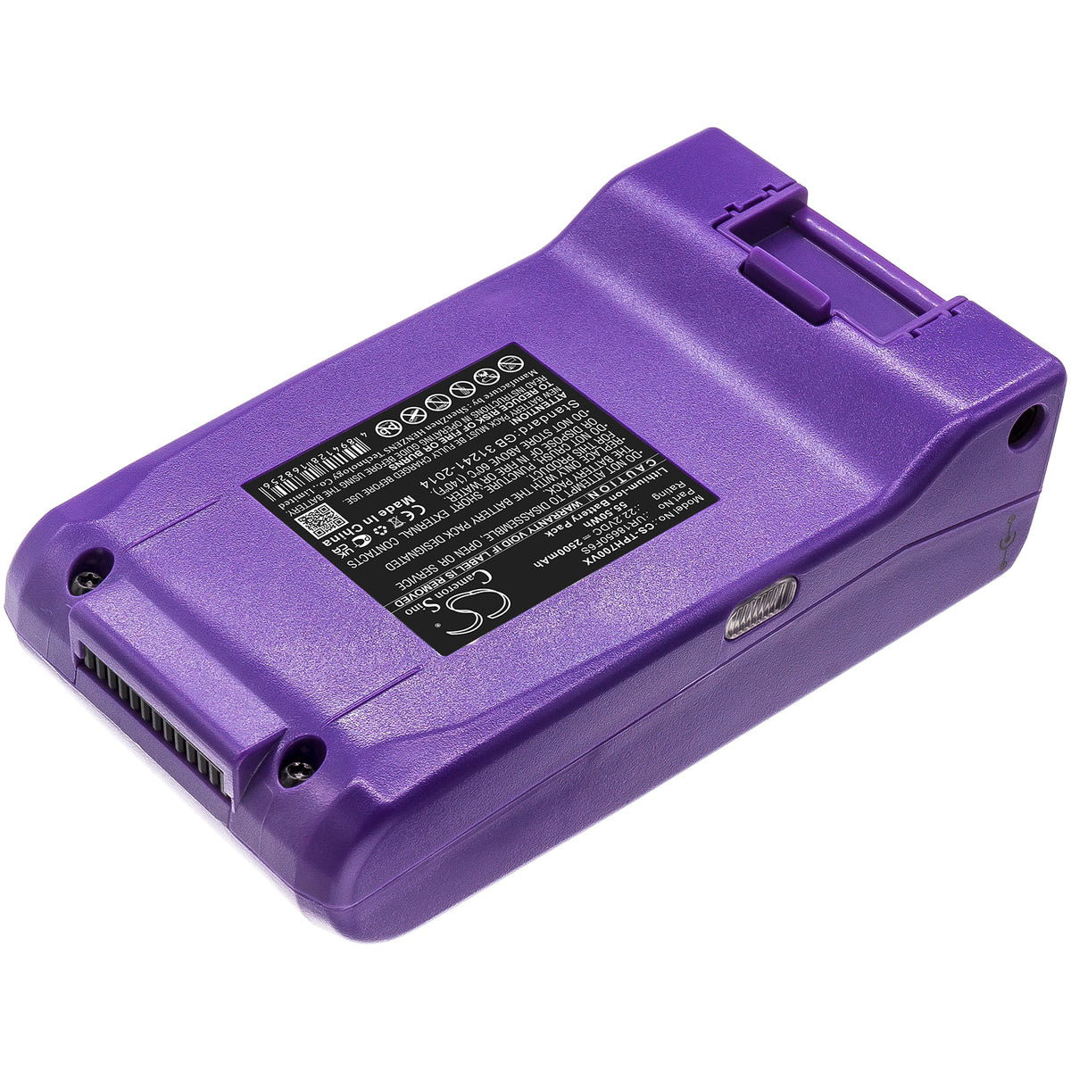 Replacement Battery for Hosome TPH07 – Vacuum – 2500mAh / 22.2V