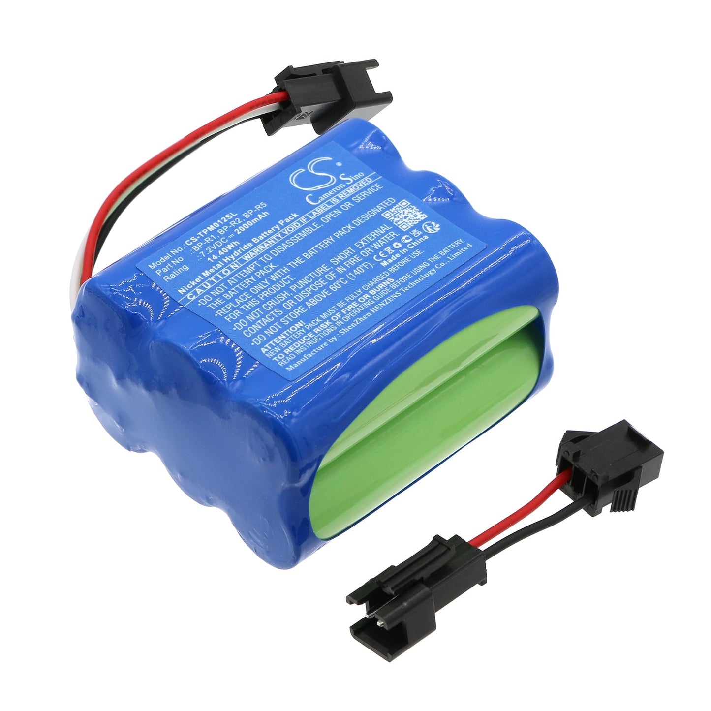Replacement Battery for TEAC  R1 – DAB Digital – 2000mAh / 14.40Wh / 7.2V