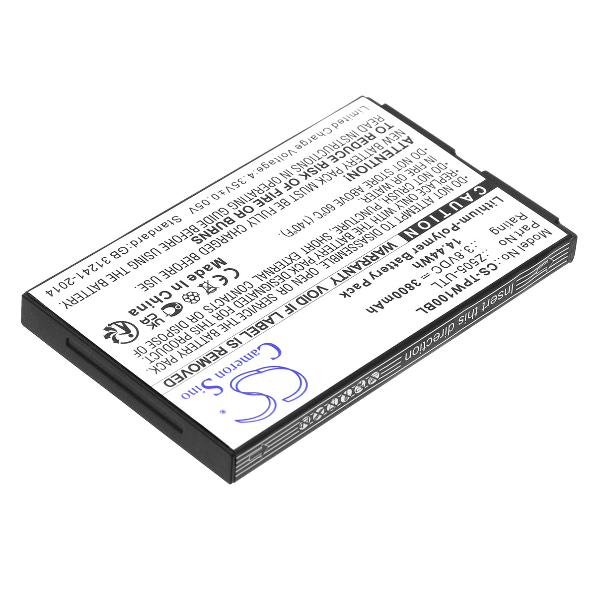 Replacement Battery for Topwise T1 – Payment Terminal – 3800mAh / 3.8V