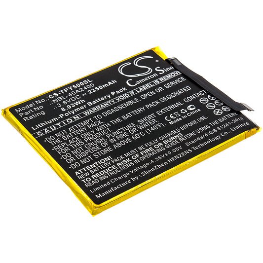Replacement Battery for TP-Link | Neffos Neffos Y5s Dual SIM – Mobile, SmartPhone – 2350mAh / 3.8V - image 1