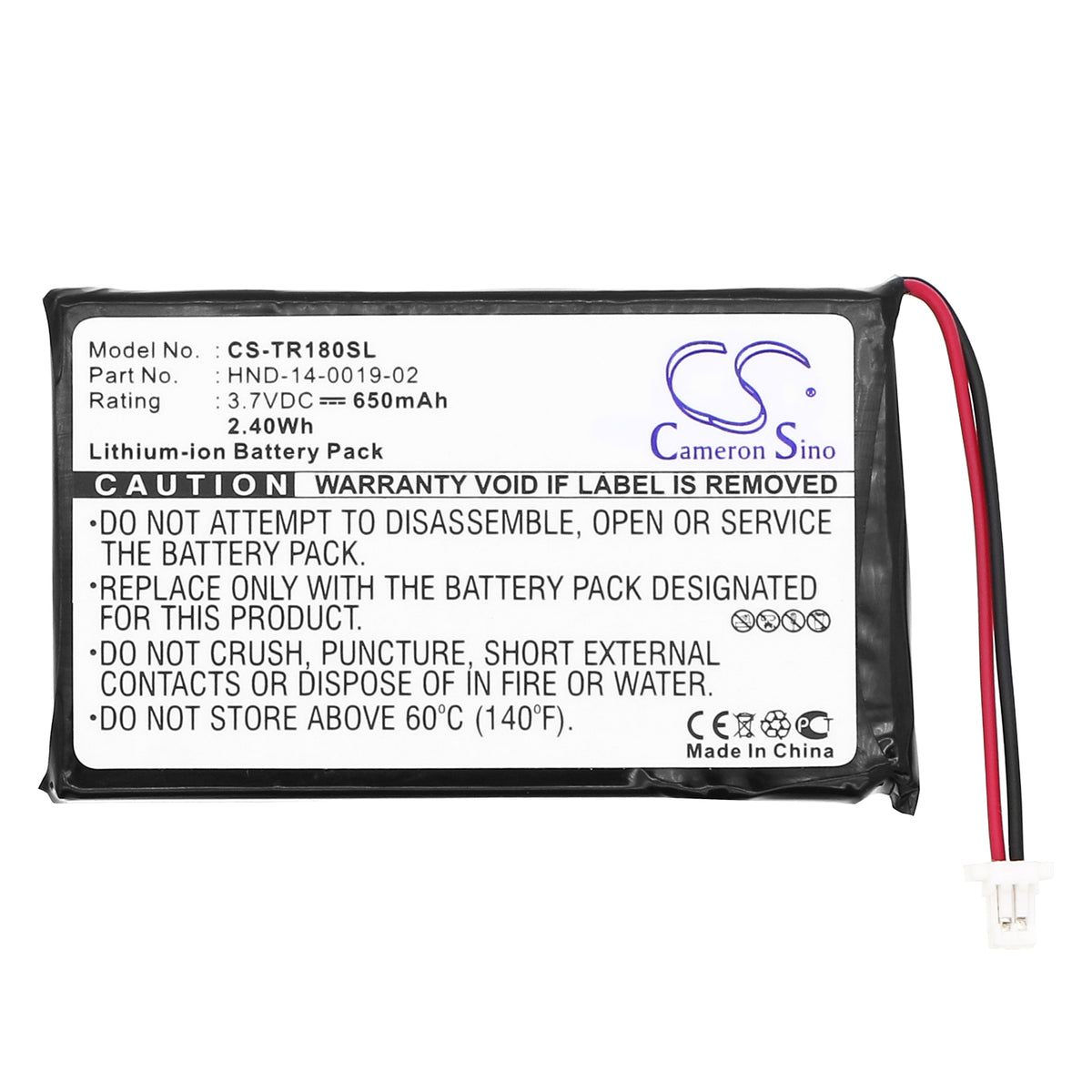 Replacement Battery for Palm Treo 90 – PDA, Pocket PC – 650mAh / 3.7V