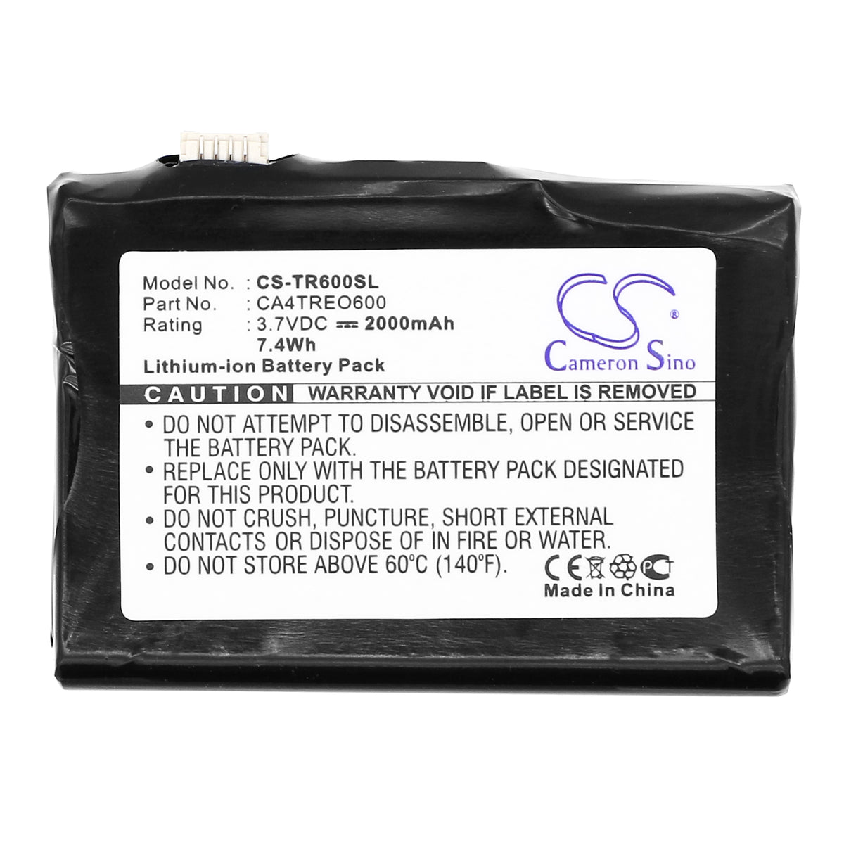 Replacement Battery for Palm Treo 600 – Mobile, SmartPhone – 2000mAh / 3.7V