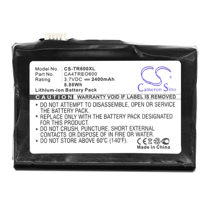 Replacement Battery for Palm Treo 600 – Mobile, SmartPhone – 2400mAh / 3.7V