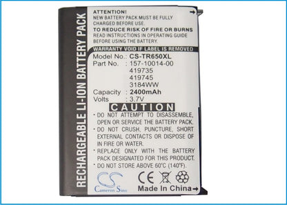 Replacement Battery for Cingular | Palm Treo 650 – Mobile, SmartPhone – 2400mAh / 3.7V - image 5