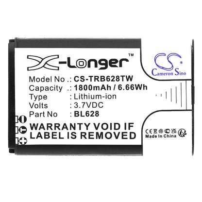 Replacement Battery for Retevis RB628 – Two-Way Radio – 1800mAh / 3.7V - image 3