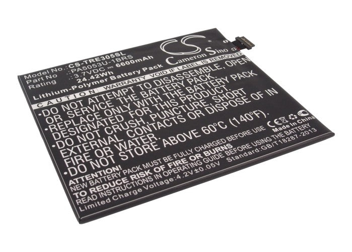 Replacement Battery for Toshiba Excite 10 – Tablet – 6600mAh / 3.7V - image 1