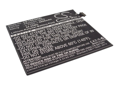 Replacement Battery for Toshiba Excite 10 – Tablet – 6600mAh / 3.7V - image 1