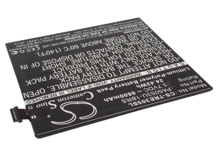 Replacement Battery for Toshiba Excite 10 – Tablet – 6600mAh / 3.7V - image 2