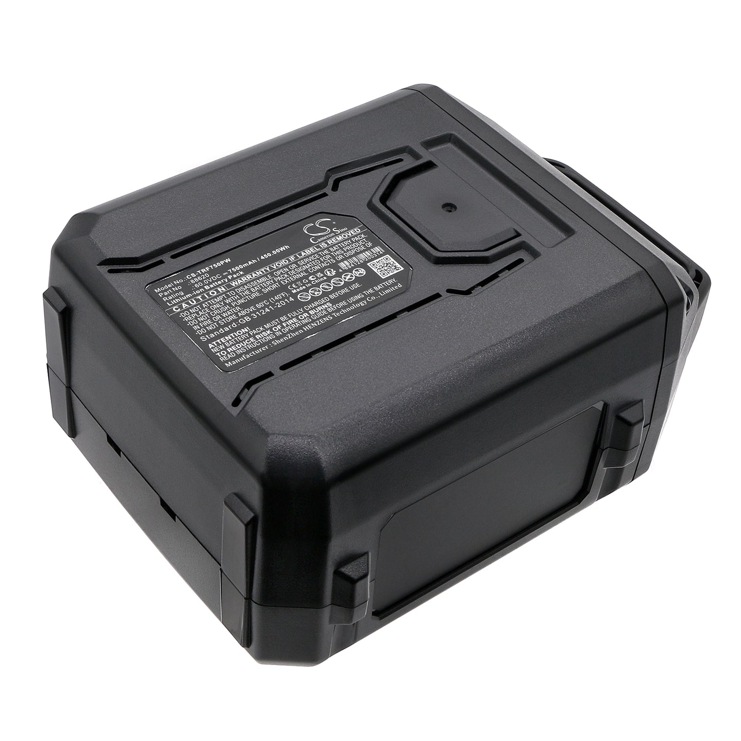 Replacement Battery for TORO Flex Force Power L135 – Lawn Mowers – 7500mAh / 60V - image 1