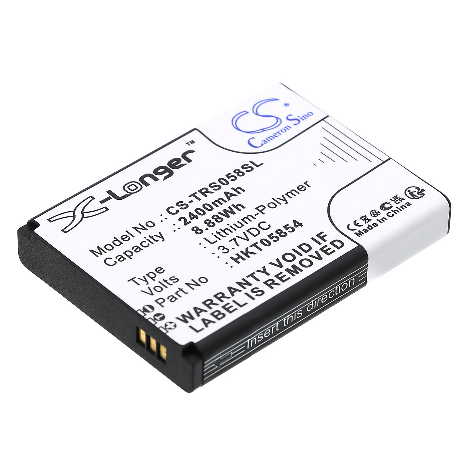 Replacement Battery for Thuraya SatSleeve – Satellite Phone – 2400mAh / 3.7V - image 1
