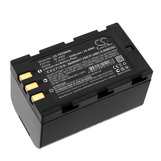 Replacement Battery for Hi-Target A16 – Equipment, Survey, Test – 5200mAh / 7.4V