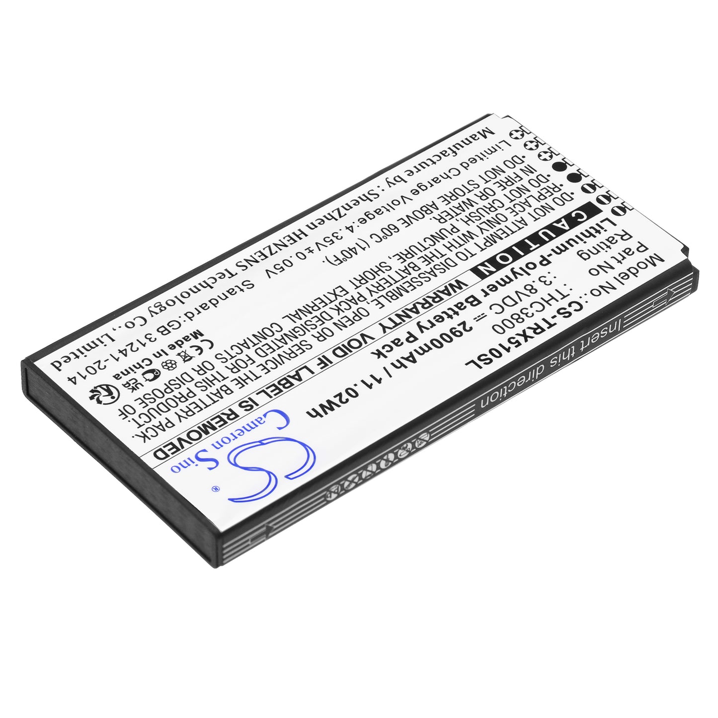 Replacement Battery for Thuraya X5-Touch – Satellite Phone – 2900mAh / 3.8V - image 2