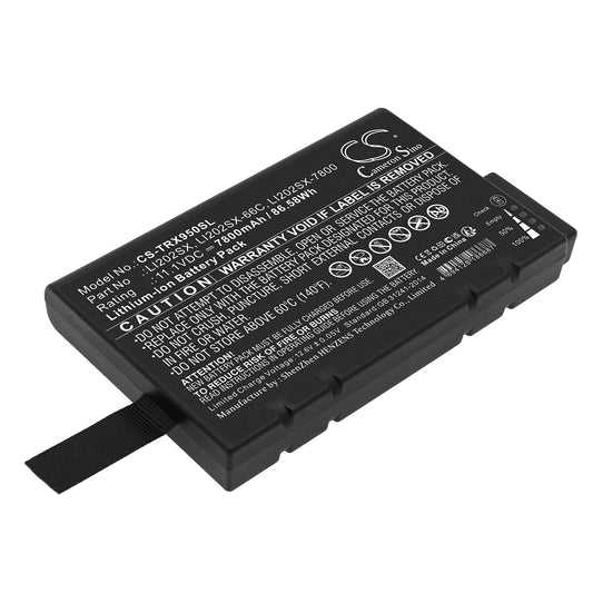 Replacement Battery for Welch-Allyn | TSI | AeroTrak | Rohde & Schwarz | Kanomax ECG ELI 380 – Equipment, Survey, Test – 7800mAh / 11.1V