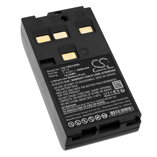 Replacement Battery for Hi-Target ZTS-120 – Equipment, Survey, Test – 2600mAh / 7.4V