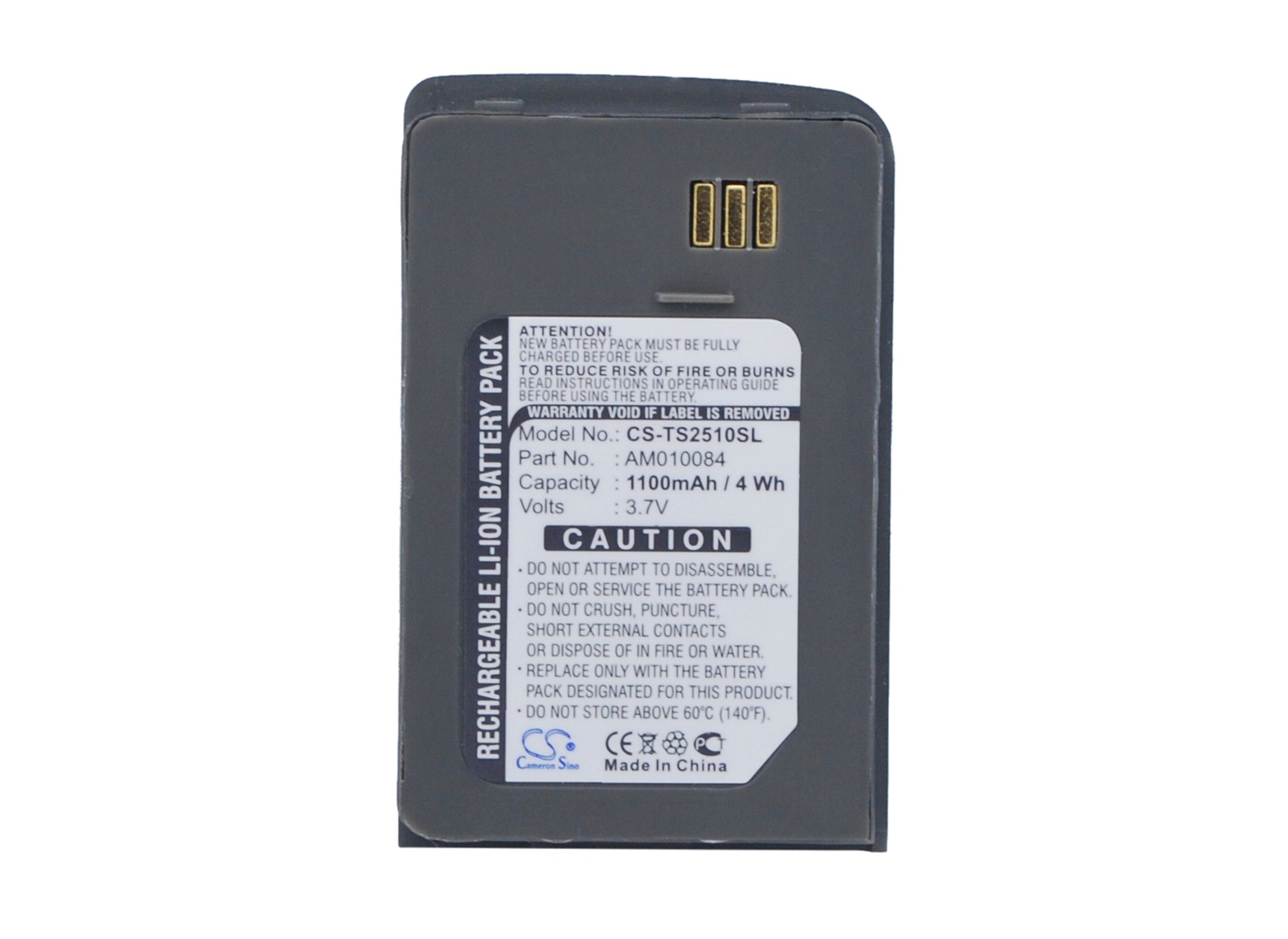 Replacement Battery for Thuraya SO-2510 – Satellite Phone – 1100mAh / 3.7V - image 5