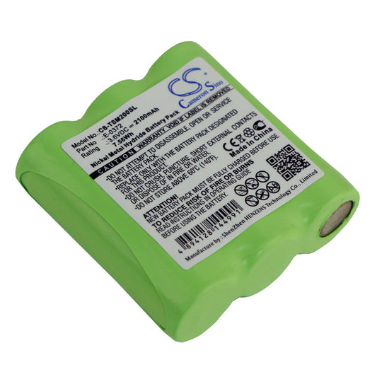 Replacement Battery for TELETRONIC TSM 2002 – Equipment, Survey, Test – 2100mAh / 3.6V