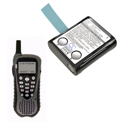 Replacement Battery for TriSquare TSX100 – Two-Way Radio – 800mAh / 4.8V