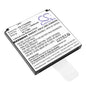 Replacement Battery for Toast TG200 – Payment Terminal – 5450mAh / 3.8V