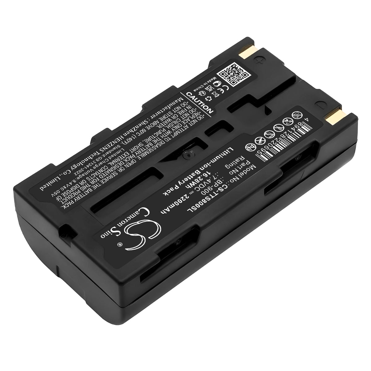 Replacement Battery for TOA TS-800 – Communication & Conferencing – 2200mAh / 7.4V