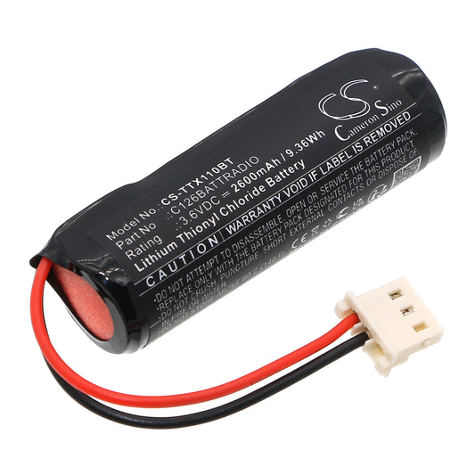 Replacement Battery for Technoalarm TX110 – Alarm System – 2600mAh / 3.6V
