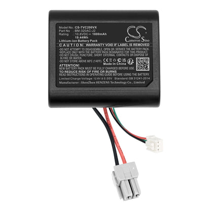 Replacement Battery for Toshiba VC-CLS2 – Vacuum – 1800mAh / 10.8V