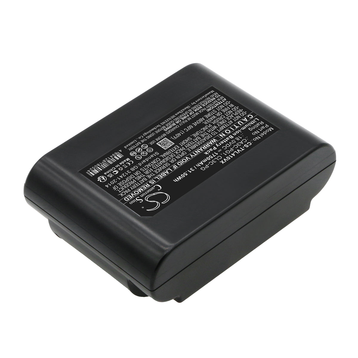 Replacement Battery for Toshiba | Midea CL410AC – Vacuum – 1750mAh / 18V