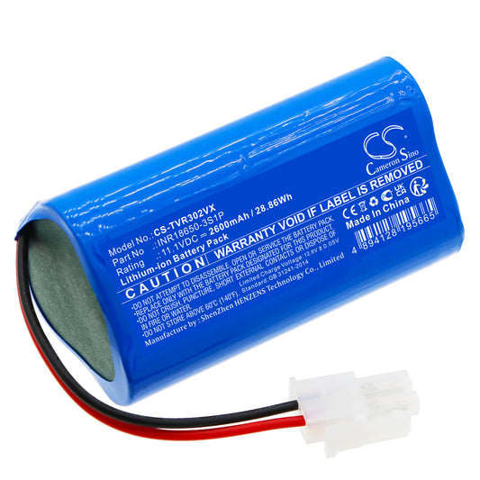 Replacement Battery for TOTAL TVCRR30201 – Vacuum – 2600mAh / 11.1V