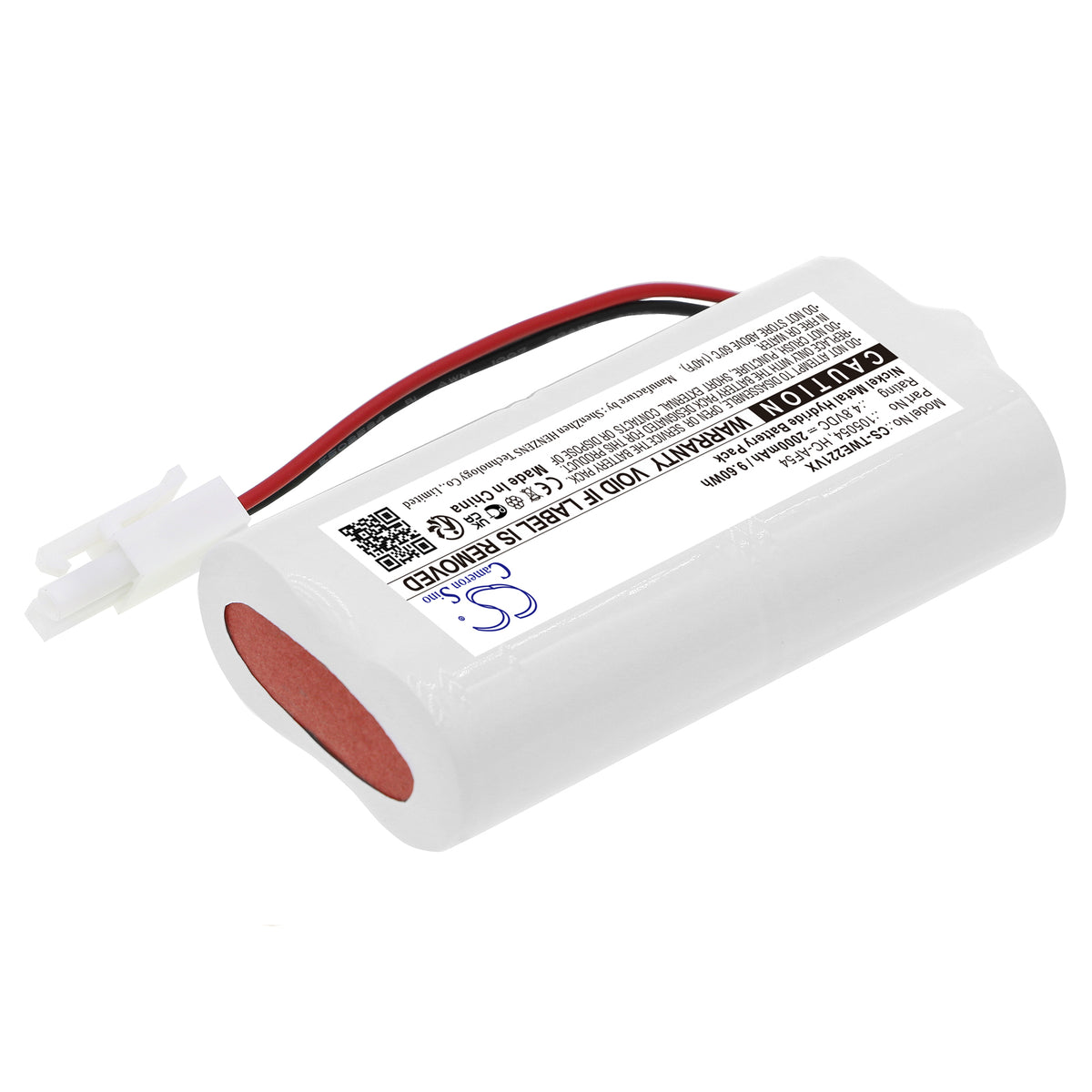 Replacement Battery for Twinbird HC-E221 – Vacuum – 2000mAh / 4.8V