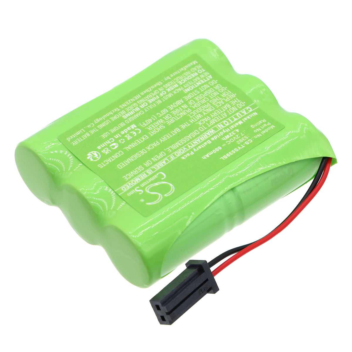 Replacement Battery for Toyota Alarm Sounder – Siren Alarm – 600mAh / 7.2V