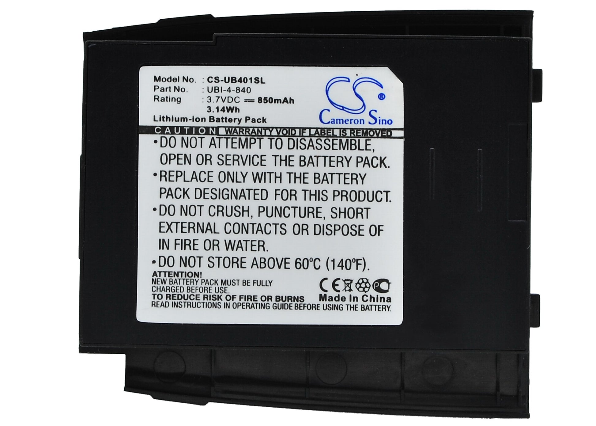 Replacement Battery for UBiQUiO | MWG | Gigabyte 401 – Mobile, SmartPhone – 850mAh / 3.7V - image 5