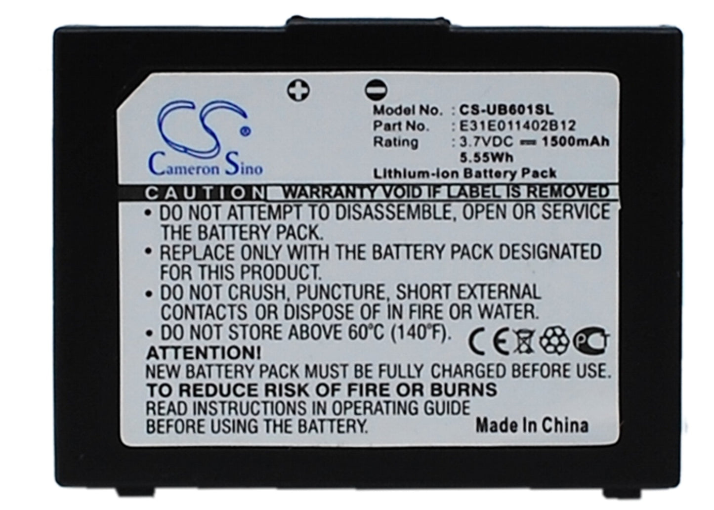 Replacement Battery for I-Mate JAQ – Mobile, SmartPhone – 1500mAh / 3.7V - image 5
