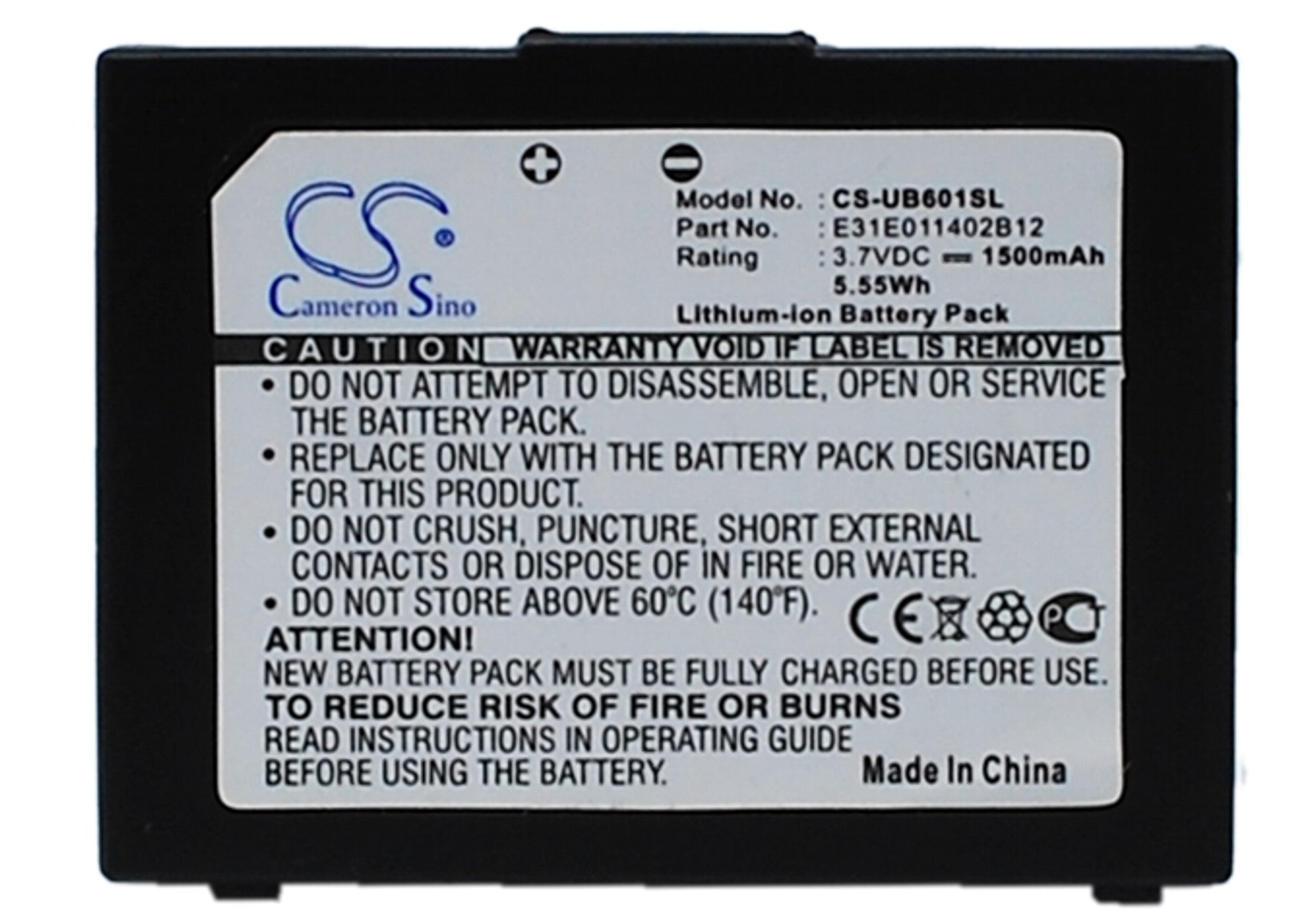 Replacement Battery for I-Mate JAQ – Mobile, SmartPhone – 1500mAh / 3.7V - image 5