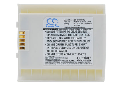 Replacement Battery for Gigabyte gSmart i300 – Mobile, SmartPhone – 1600mAh / 3.7V - image 5