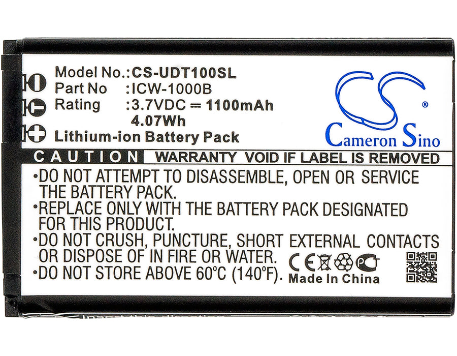 Replacement Battery for Incom | UniData ICW-1000B – Cordless Phone – 1100mAh / 3.7V