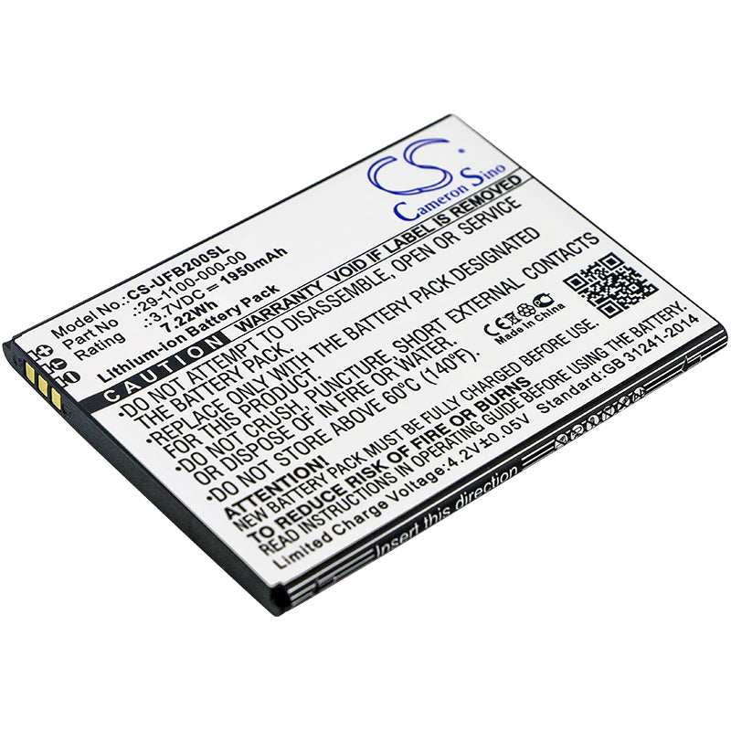 Replacement Battery for Ulefone Paris Lite – Mobile, SmartPhone – 1950mAh / 3.7V - image 1