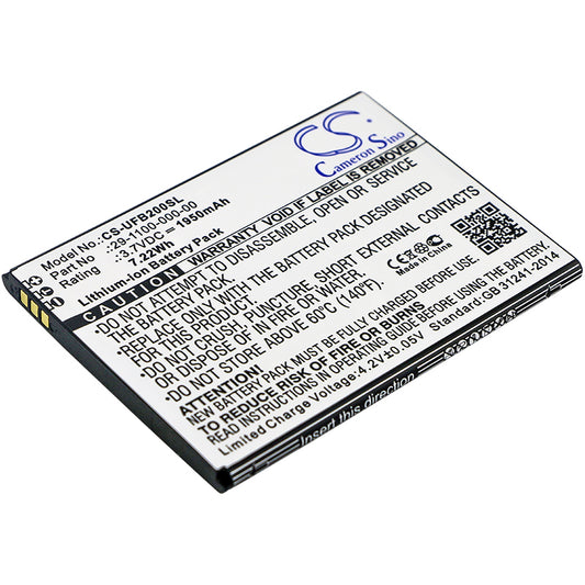 Replacement Battery for Ulefone Paris Lite – Mobile, SmartPhone – 1950mAh / 3.7V - image 1