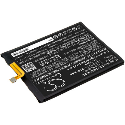 Replacement Battery for UMI UMIDIGI A9 Pro – Mobile, SmartPhone – 3700mAh / 3.85V