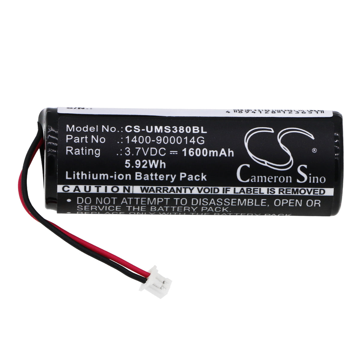 Replacement Battery for Unitech MS380 – Barcode Scanner – 1600mAh / 3.7V